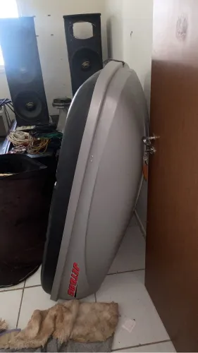 Baú bagageiro para teto de carro completo ?