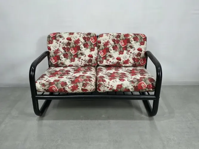 Sofá 2 Lugares Tubular, estilo Geraldo de Barros para Hobjeto
