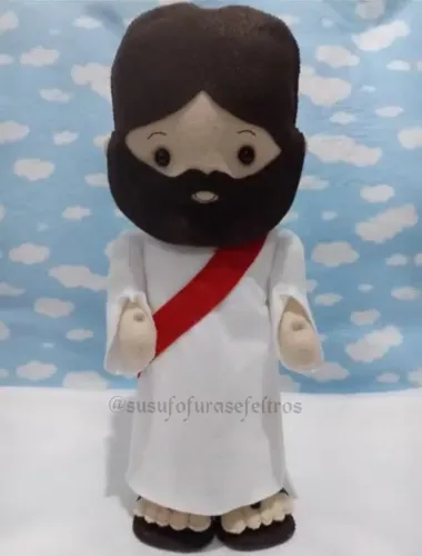 Bonecos de feltro para decoração 