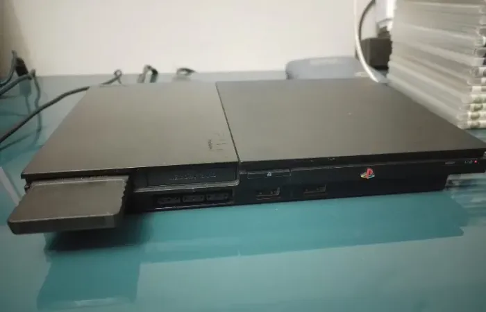 Play Station 2 Slim + 1 Controle + 13 Jogos Mídia Física