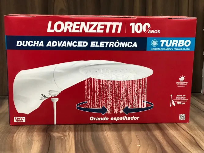 Chuveiro Advanced turbo Lorenzetti