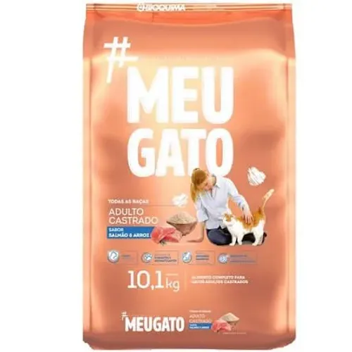 Ração meu gato salmão e arroz 10kg