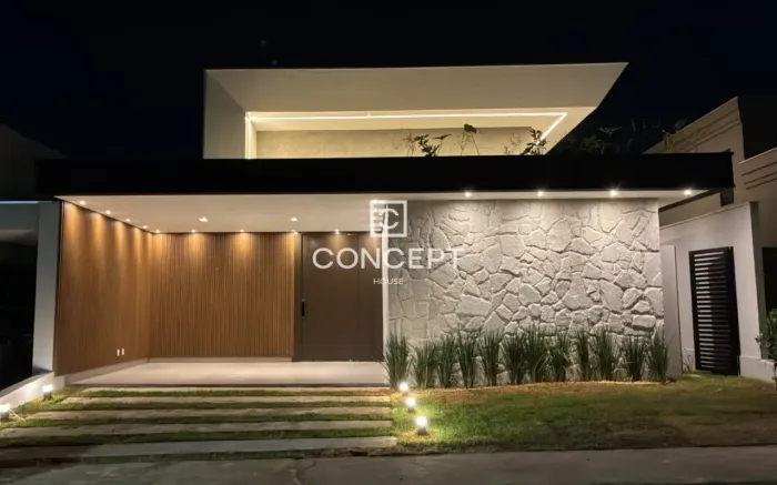 Casa Térrea Moderna no Brisas Horizontal com Automação, 3 Suítes e Lazer Completo