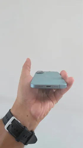 iPhone 16, 128Gb, verde, único dono, com NF, sem marcas de uso