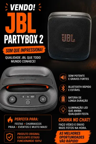 JBL PartyBox 2 Original | Excelente Estado | Aproveite!