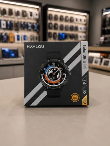 Smartwatch Haylou Solar Ultra com GPS, Chamadas Bluetooth e Resistência à Água 5ATM P