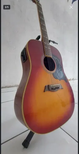 Violão Michael Galaxy Folk Elétrico VM925DT