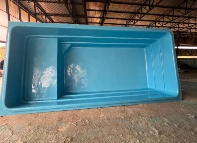 Piscina de fibra 6 metros