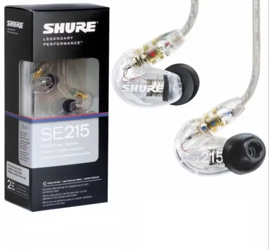 Fone Shure In Ear Se215 Profissional ( NOVO)