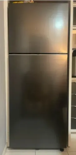 Geladeira Samsung Duplex RT42 Evolution com SmartThings AI Preto Inox Bivolt 427L