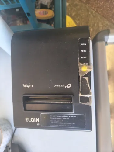 Impressora Elgin I9 ( fiscal ou não fiscal) fonte e cabo