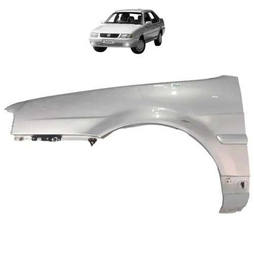 Paralama esquerdo VW Santana 2000 2001 2002 2003 detalhes