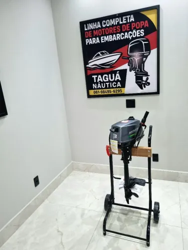 Motor Hidea 3HP 2 Tempos, Pra Caiaques e Barcos, Novo Garantia Promoção à Pronta Entrega 