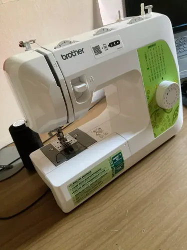 Maquina de Costura Brother, Facil de costurar, Silenciosa e Robusta não quebra. até 12x