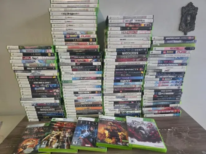 JOGOS ORIGINAIS XBOX 360 - SOLICITE O CATÁLOGO