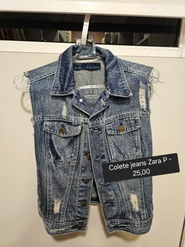 Colete jeans Zara P