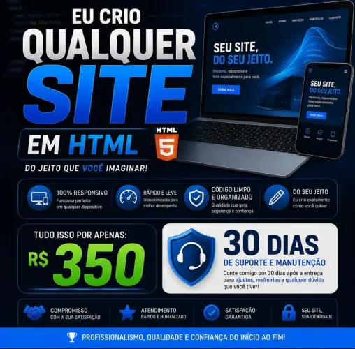 Criação de Site Personalizado