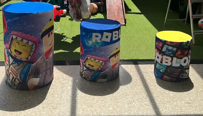 3 capas de Cilindro Roblox