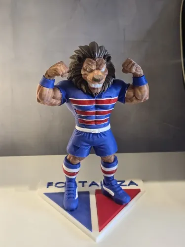 IMPRESSAO 3D - MASCOTE FORTALEZA