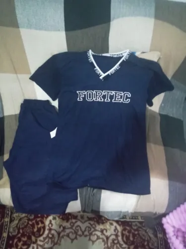 Uniforme Fortec blusa tamanho M e shorts tamanho M