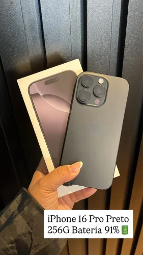 iPhone 16 Pro 256g seminovo 91%