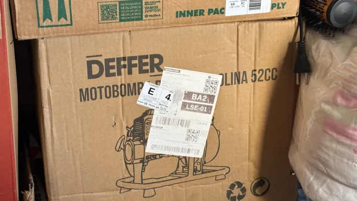 Bomba  de agua a gasolina 