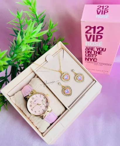 Kit Passeio Feminino Dourado 