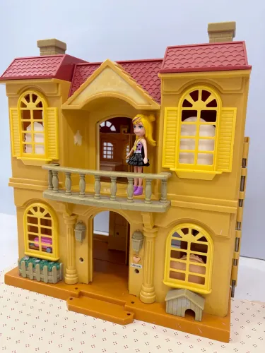 Mini casinha boneca (Polly, Barbie, silvanian families)