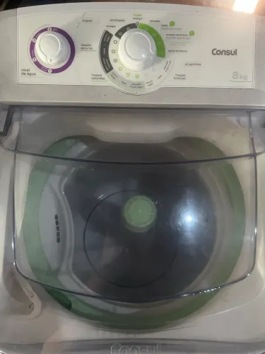 Máquina de lavar roupa cônsul 8 kg