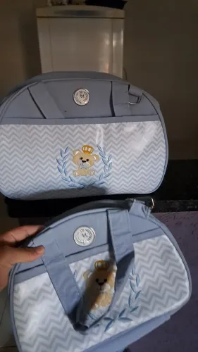 BOLSA MATERNIDADE AZUL