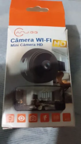 CÂMERA WI-FI HD VISÃO NOTURNA COM ÁUDIO R$ 49,99