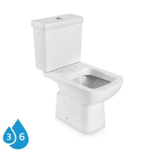 Bacia ( vaso ) com caixa acoplada branco misti icasa