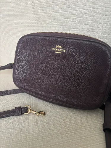 Bolsa Coach - Crossbody Vinho