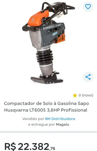 Compactados de percussão lt6005 husqvarna