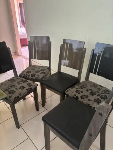8 cadeiras de mesa de jantar 