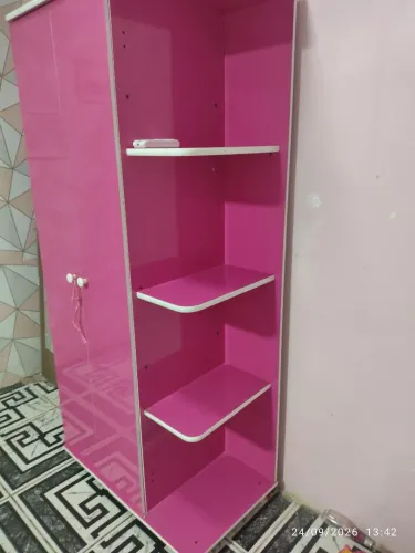 Roupeiro rosa infantil 250