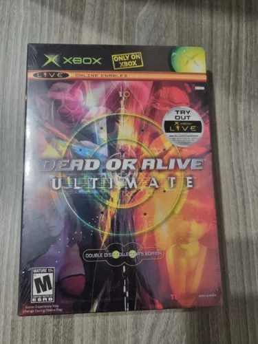 Dead Or Alive Ultimate Lacrado - Xbox Clássico