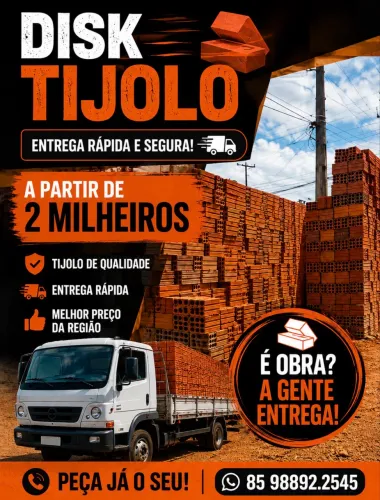 Disk Tijolo Furado 