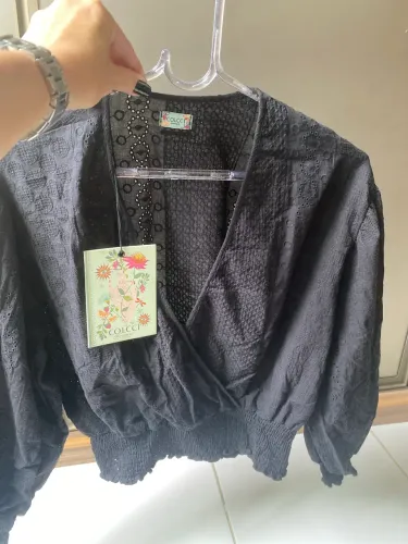 Bata Colcci Caça Bordada Nova Tamanho M