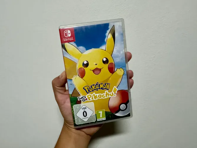 Jogo Pokemon Lets Go Pikachu Nintendo Switch Ate 12x