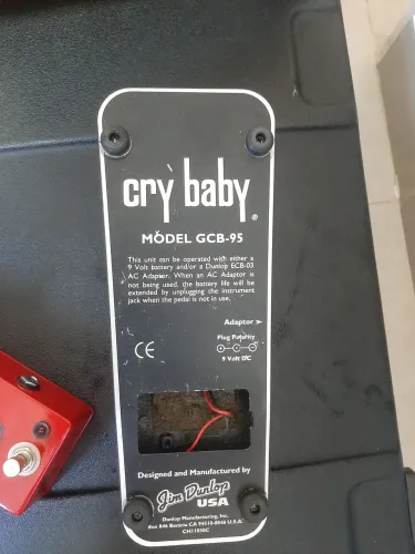 Pedal Wah Wah Dunlop Cry Baby GCB-95 Original - Perfeito Estado