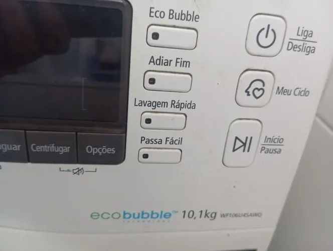Máquina de lavar Samsung bubble