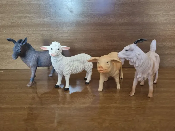 Lote - Animais da Fazenda