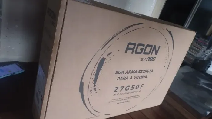 Monitor Gamer AOC AGON G50 27" 144Hz 0,5ms 27G50F (novo)