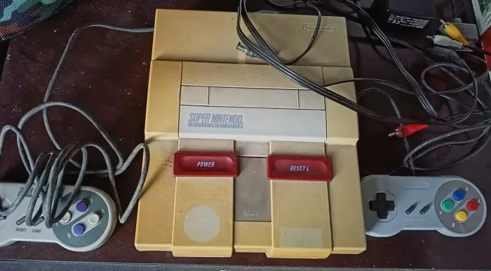 Console Supernitendo com 1 controle Funcionando 