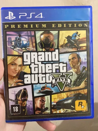 GTA V (vendo ou troco em dark souls 3 ou elden ring ps4)