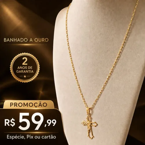 Correntes masculinas com garantia