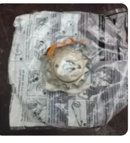 Coroa e pião CB300r