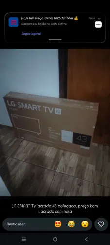 LG Smart tv 43