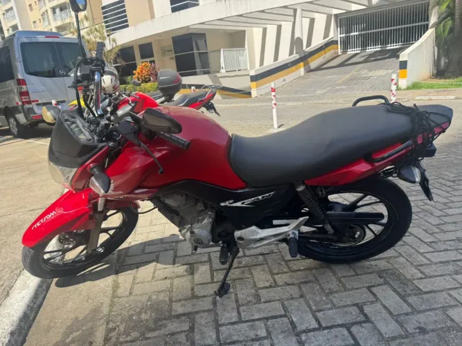 Honda cg start 160 2022 aceito troca financio cartão de crédito